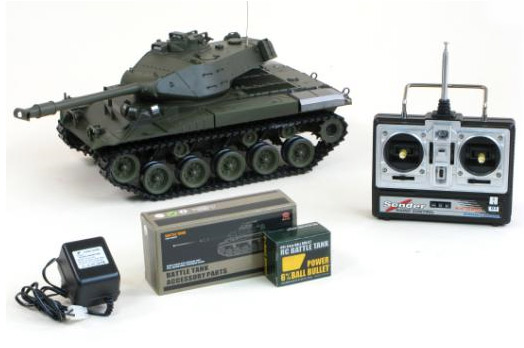 Heng Long 1:16 American Light War Radio Control Tank - Πατήστε στην εικόνα για να κλείσει