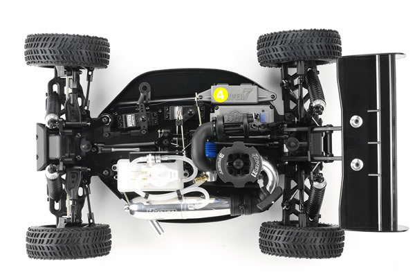 HoBao Hyper 7 TQ 'Black', 1/8 Buggy, Θερμικό Off Road - RTR