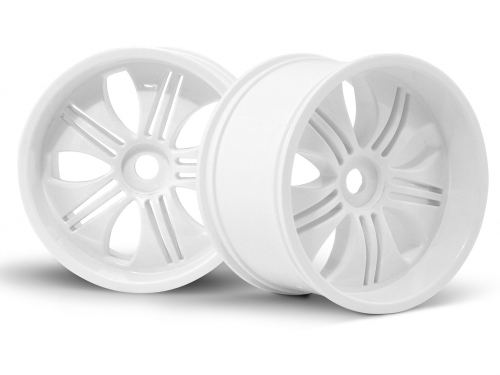 HPI - TREMOR WHEEL WHITE (115x70mm 7inch/2pcs)