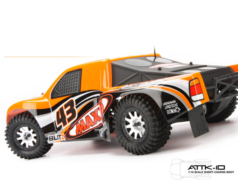 HPI Blitz Short Course RTR, 1/10 Electric RC Car