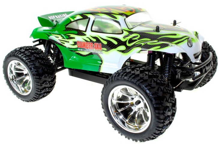 Beetle 1/10 4WD Electric Radio Controlled (RC) Monster Truck - Πατήστε στην εικόνα για να κλείσει