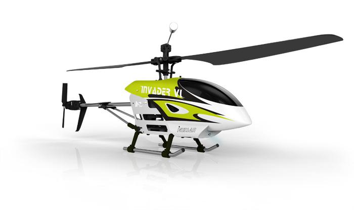 Hubsan Invader Fixed Pitch RTF RC Helicopter with 2.4GHz Radio S