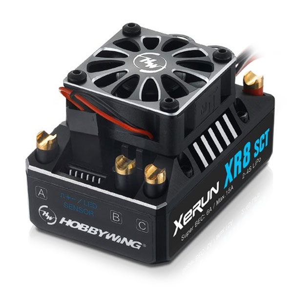 HOBBYWING XERUN XR8 SCT 140A ESC - Πατήστε στην εικόνα για να κλείσει