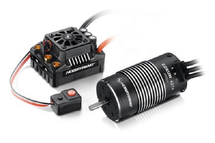 HOBBYWING EZRUN MAX8 T-PLUG & EZRUN 4274SL SENSORLESS MOTOR COMB