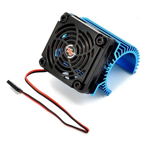 HOBBYWING FAN COMBO C1 (HEAT SINK + 5V FAN) FOR 36MM MOTOR - Πατήστε στην εικόνα για να κλείσει