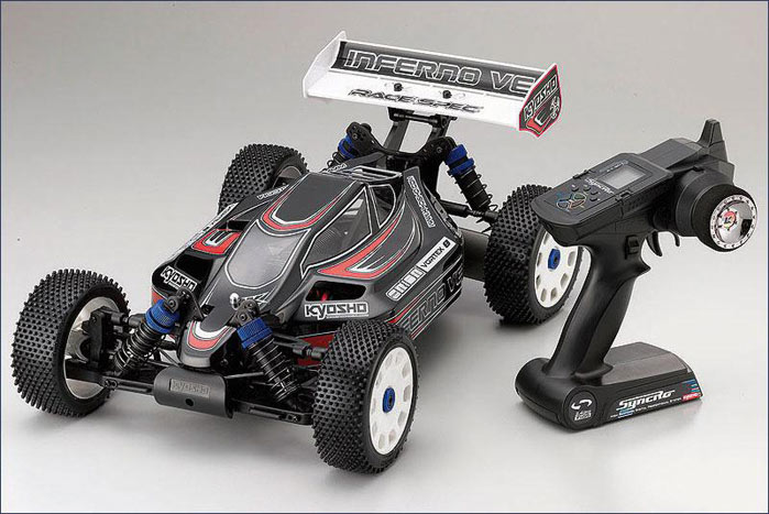 Kyosho, 1:8 4WD Inferno VE Race Spec Kit RTR EP - Click Image to Close