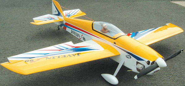 Top Gun Javelin 90 - RC Airplanes, Glow, GP Planes