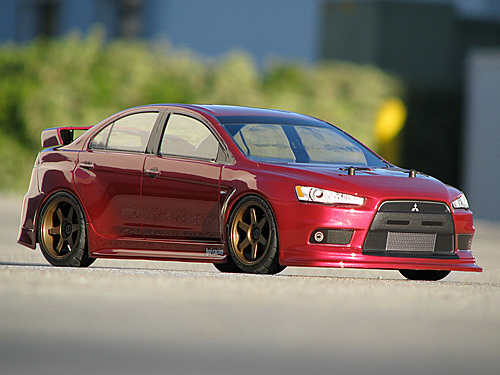 MITSUBISHI LANCER EVOLUTION X BODY SHELL (200mm) - Πατήστε στην εικόνα για να κλείσει