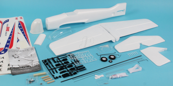 GWS FORMOSA II EPO ARTF RC AIRPLANE (NPS) (WHITE) - Click Image to Close