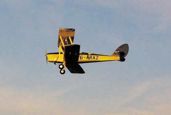 SUPER TIGER MOTH ARTF 4CH 1.98M(ORACOVER) - GREEN/YELLOW - Πατήστε στην εικόνα για να κλείσει