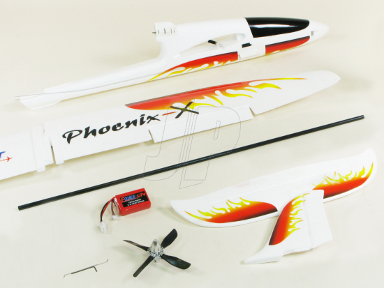 ESCALE PHOENIX (RC-READY) GLIDER - EXC.TX/RX/CHGR/P.SY - Πατήστε στην εικόνα για να κλείσει