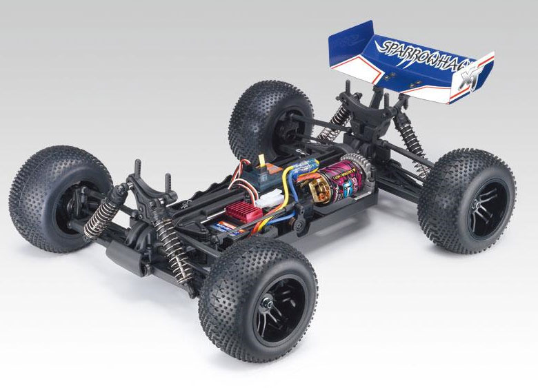 SPARROWHAWK XT Electric 1:10 Truggy,Thunder Tiger - Πατήστε στην εικόνα για να κλείσει