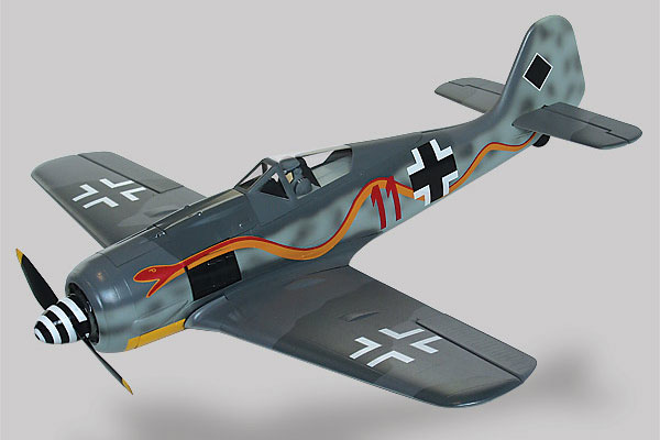 Alfa Model Focke Wulf Fw 190A-8 Scale Airplane - Πατήστε στην εικόνα για να κλείσει