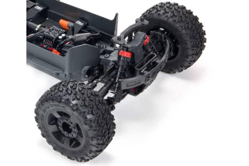 ARRMA BIG ROCK 4X4 V3 3S BLX Brushless Monster Truck RTR, Black - Click Image to Close