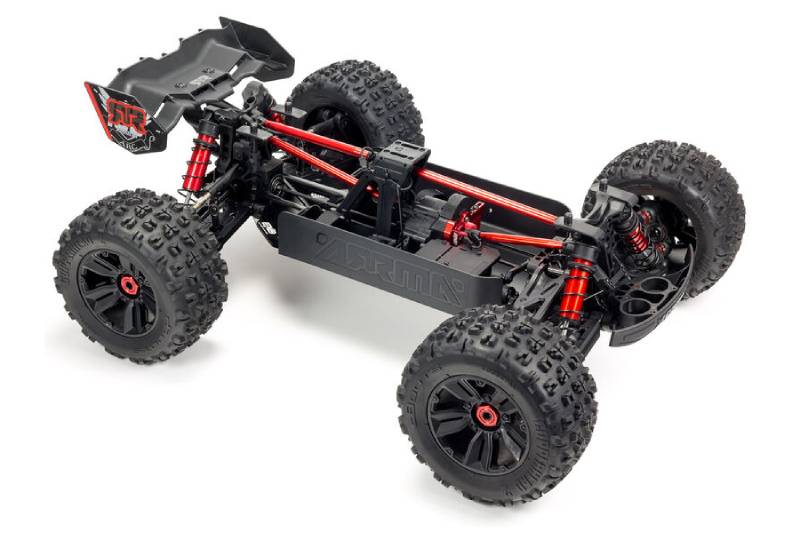 ARRMA KRATON 1/5 4WD EXtreme Bash Roller, Black - Πατήστε στην εικόνα για να κλείσει