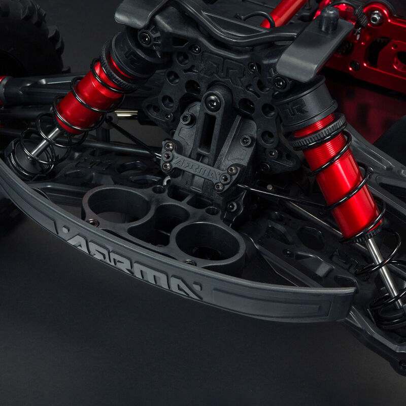 ARRMA KRATON 1/5 4WD EXtreme Bash Roller, Black - Πατήστε στην εικόνα για να κλείσει