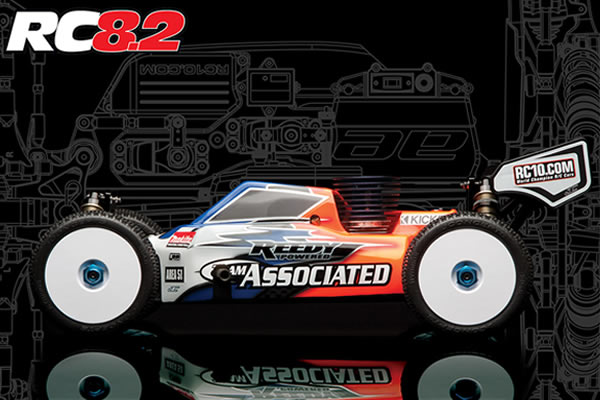 Team Associated RC8.2 Factory Team 1/8 Racing RC Buggy - Πατήστε στην εικόνα για να κλείσει