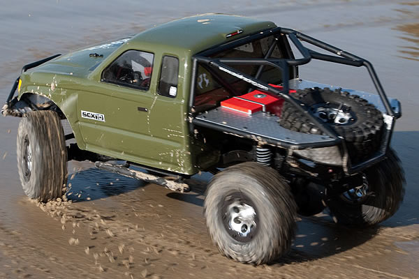 Axial Racing SCX10 1/10th Scale Electric 4WD Rock Crawler w/Trai - Πατήστε στην εικόνα για να κλείσει