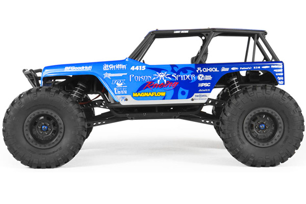 Axial Jeep Wrangler Wraith-Poison Spyder 1/10 Electric 4WD RTR R - Πατήστε στην εικόνα για να κλείσει