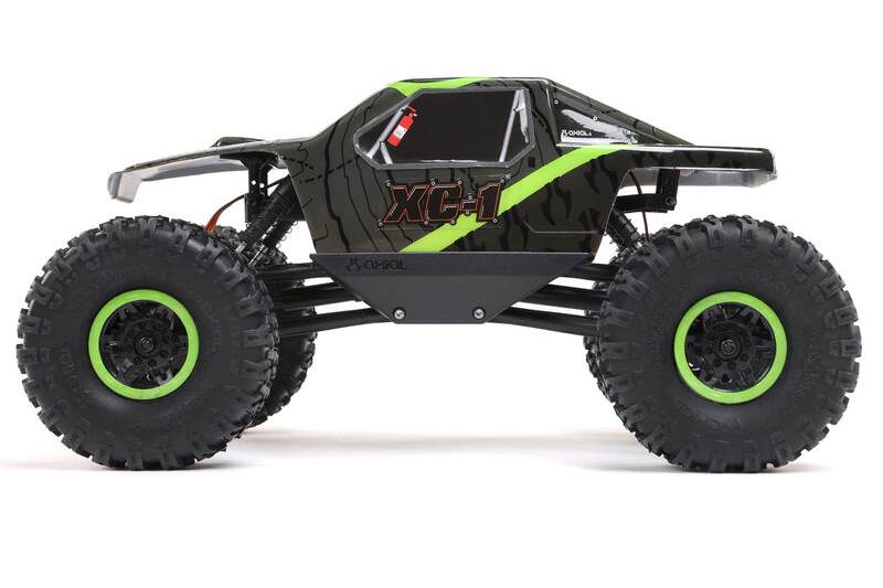 Axial 1/24 AX24 XC-1 4WS RC Crawler Brushed RTR, Green - Πατήστε στην εικόνα για να κλείσει