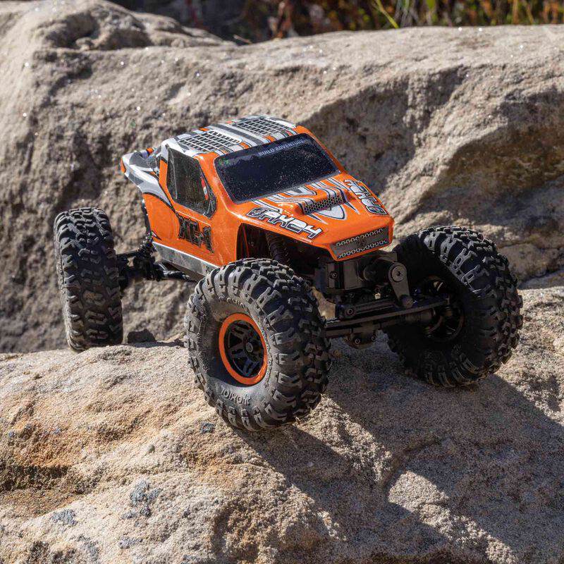 Axial 1/24 AX24 XC-1 4WS RC Crawler Brushed RTR, Orange - Πατήστε στην εικόνα για να κλείσει