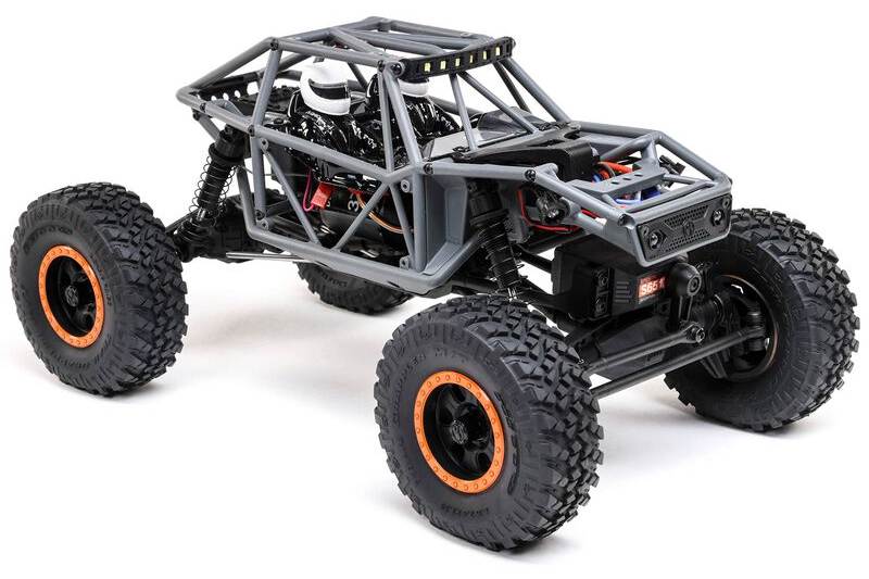 Axial 1/18 UTB18 Capra 4WD Unlimited Trail Buggy RTR, Grey - Πατήστε στην εικόνα για να κλείσει