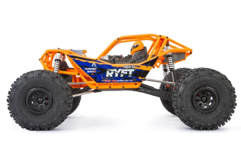 Axial RBX10 Ryft 4WD Brushless Rock Bouncer RTR, Orange - Click Image to Close