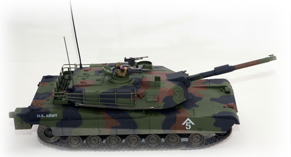 M1 Abrams RC Battle Tank - Forest Camouflage - Πατήστε στην εικόνα για να κλείσει