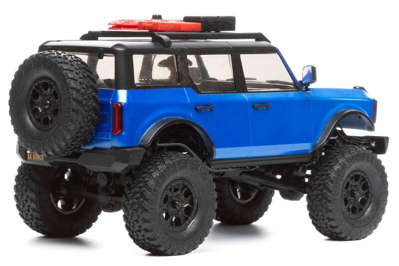 Axial 1/24 SCX24 2021 Ford Bronco 4WD RC Truck RTR - Blue - Πατήστε στην εικόνα για να κλείσει