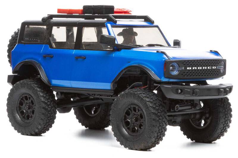 Axial 1/24 SCX24 2021 Ford Bronco 4WD RC Truck RTR - Blue - Πατήστε στην εικόνα για να κλείσει