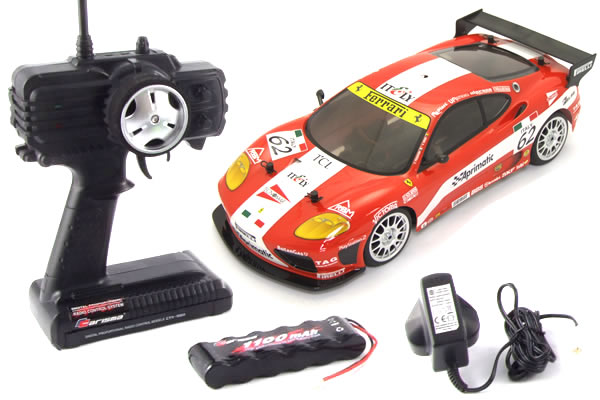 Carisma GT14 Ferrari 360 GTC 1/14th 4WD Electric RTR GT RC Car - Click Image to Close