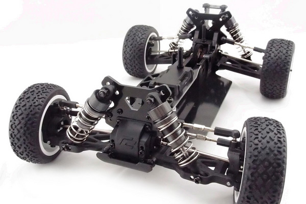 Carisma GTB 4WD 1/16 Scale Belt Drive Buggy Kit - Πατήστε στην εικόνα για να κλείσει