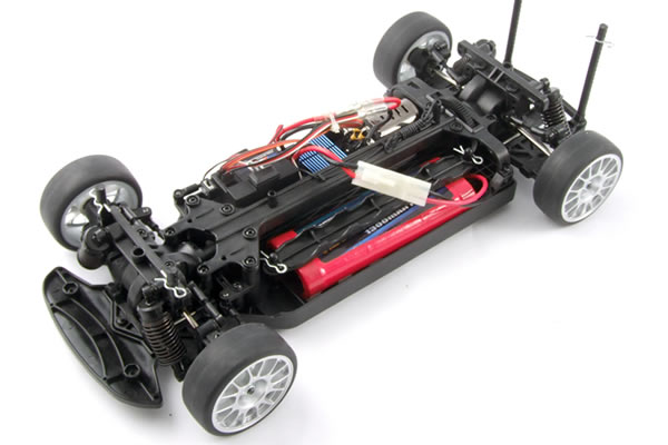 Carisma M40S Vodafone AMG Mercdes Benz - 1/10 Scale 4WD - RTR El - Πατήστε στην εικόνα για να κλείσει