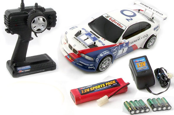 Carisma M40S BMW M3 GTR 1/10 ΚΛΙΜΑΚΑ 4WD RTR RC Touring Car - Πατήστε στην εικόνα για να κλείσει