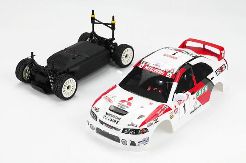 Carisma GT24 Mitsubishi Lancer Evolution 4 Micro RTR RC Car - Πατήστε στην εικόνα για να κλείσει