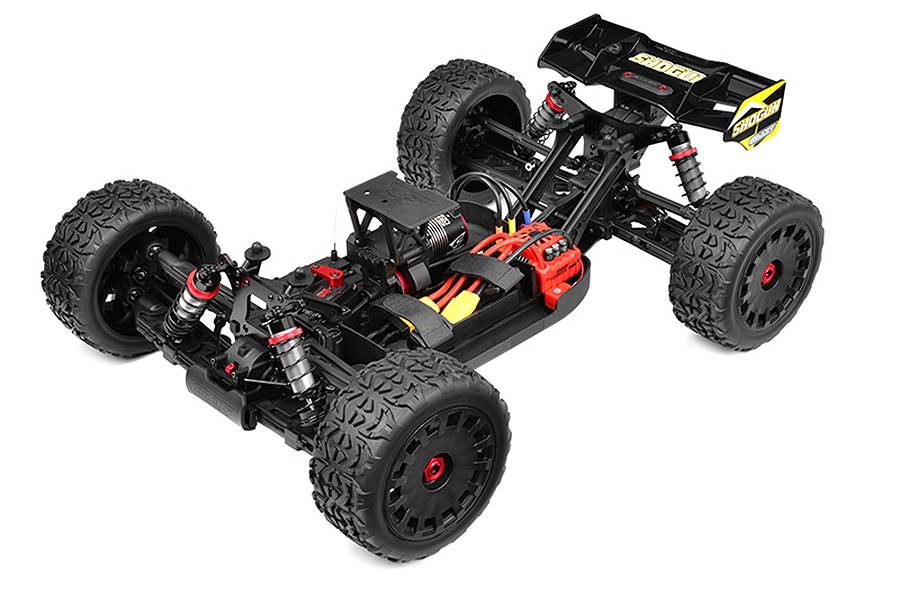 TEAM CORALLY SHOGUN XP 6S RC MONSTER TRUCK 1/8 LWB BRUSHLESS RTR - Click Image to Close