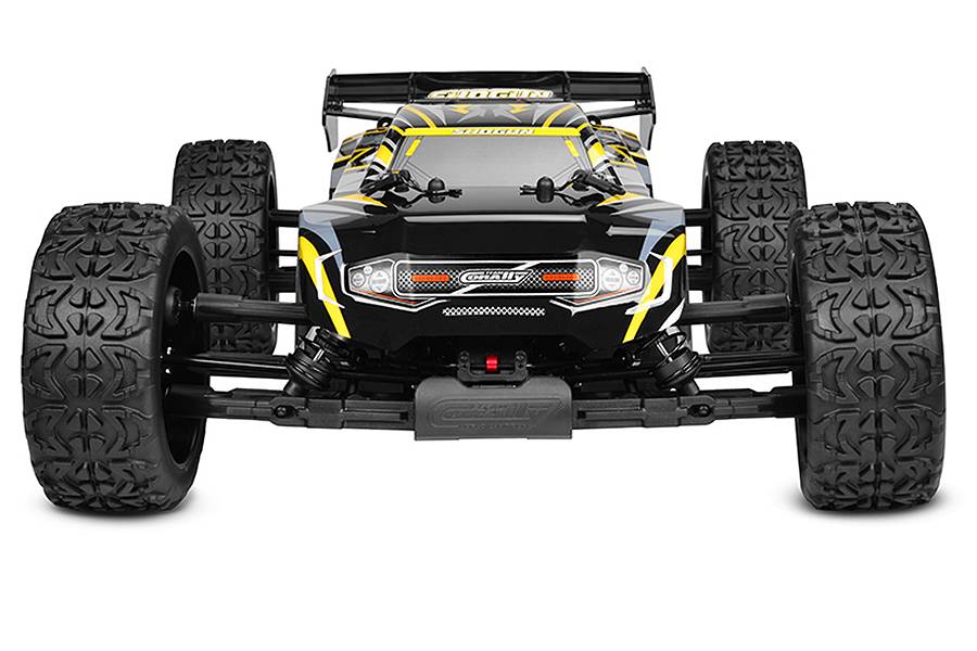 TEAM CORALLY SHOGUN XP 6S RC MONSTER TRUCK 1/8 LWB BRUSHLESS RTR - Click Image to Close