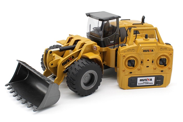 HUINA 1/14 ALLOY 10CH WHEEL LOADER - Πατήστε στην εικόνα για να κλείσει