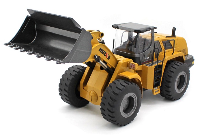 HUINA 1/14 ALLOY 10CH WHEEL LOADER - Πατήστε στην εικόνα για να κλείσει