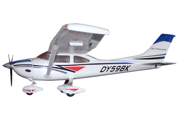 Dynam Cessna Sky Trainer RTF 1280mm with 2.4ghz Radio System - Click Image to Close