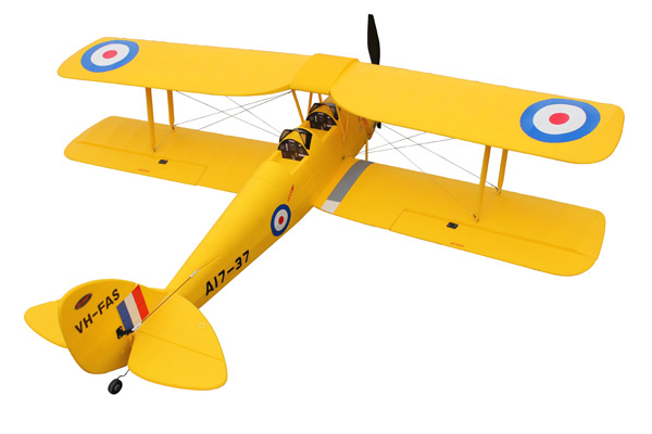 Dynam Tiger Moth ARTF Electric RC Bi-Plane - Πατήστε στην εικόνα για να κλείσει