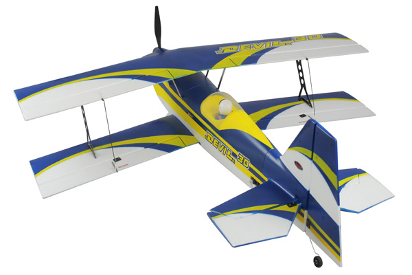 Dynam Devil 3D ARTF, RC Bi-Plane - Πατήστε στην εικόνα για να κλείσει