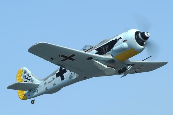 Dynam Focke Wulf FW190 1270mm Electric RC Warbird - Πατήστε στην εικόνα για να κλείσει