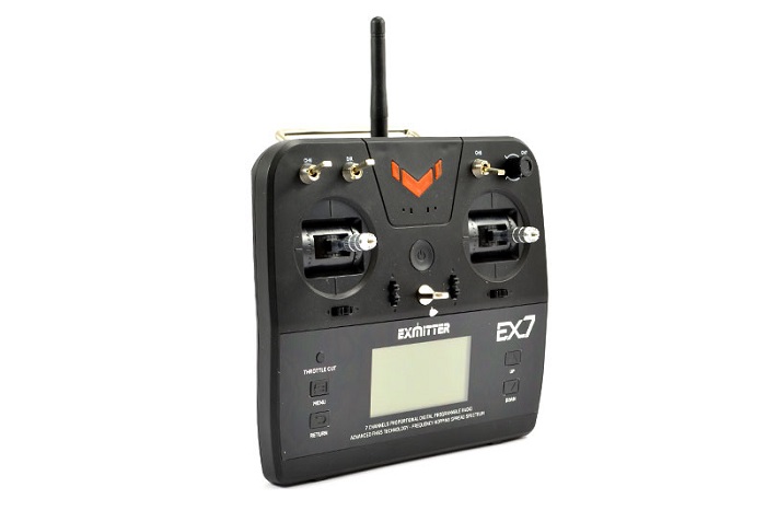 VOLANTEX EXMITTER 7-CHANNEL RADIO w/LCD SCREEN - Click Image to Close