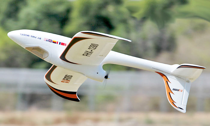 RC Glider - FMS Easy Trainer 1280 RTF 2.4GHz - Πατήστε στην εικόνα για να κλείσει