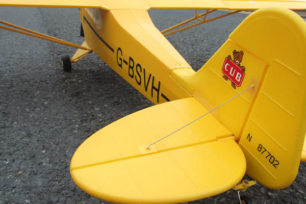 FMS J3 Piper Cub 1400 Series RTF RC Airplane with 2.4ghz Radio S - Πατήστε στην εικόνα για να κλείσει