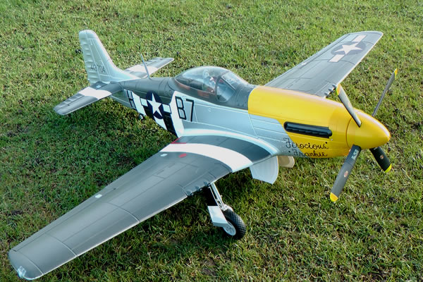 FMS - Giant P51 Mustang 1700 Series ARTF Electric Warbird with R - Πατήστε στην εικόνα για να κλείσει