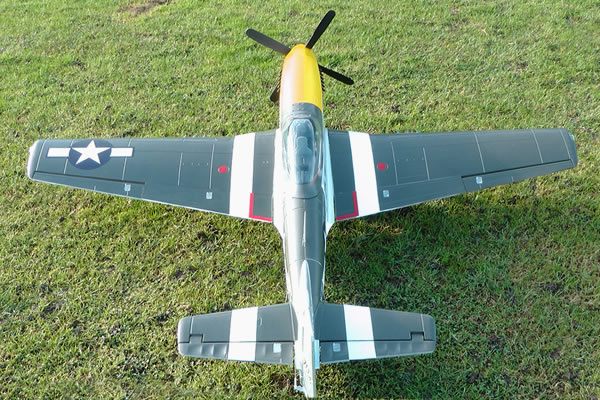 FMS - Giant P51 Mustang 1700 Series ARTF Electric Warbird with R - Πατήστε στην εικόνα για να κλείσει