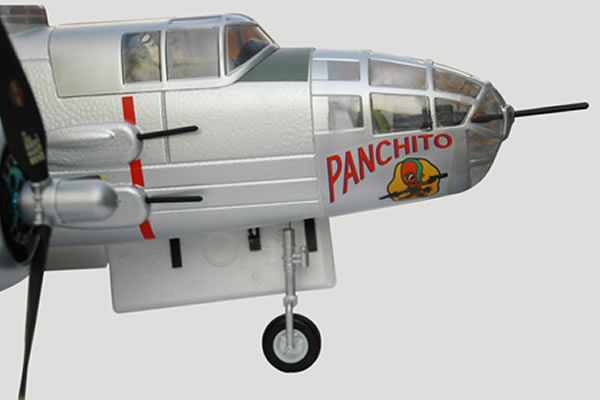 FMS B25 Bomber 1400 Series ARTF Electric Warbird with Retracts - - Click Image to Close