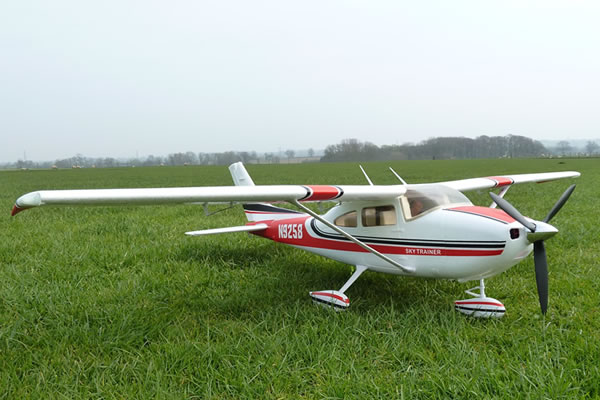 FMS Cessna 182 MK II ARTF, Electric RC Aircraft - without Tx/Rx/ - Click Image to Close